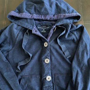 J Crew hooded button down
